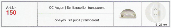 transparente CC-Augen