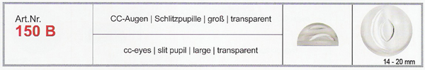 transparente CC-Augen