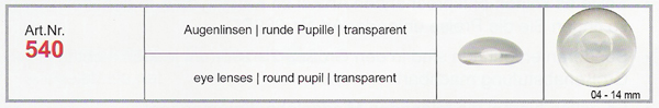 Transparent Eye Lenses