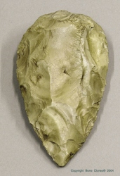 Fossil Hominid Tool Bi-facial Hand-Axe 004