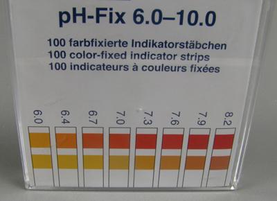 Indikatorstäbchen pH 6-10